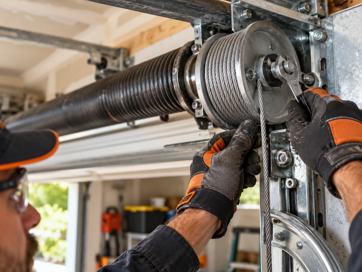 Garage Door Cable Repair illustration