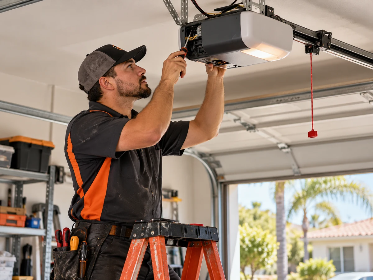 Garage Door Opener Repair illustration